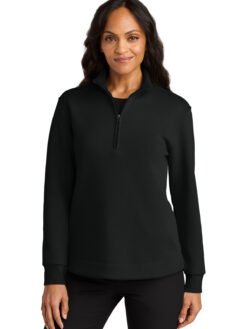 Port Authority ® Women's Wearever Signature Double Pique 1/4-Zip LK210