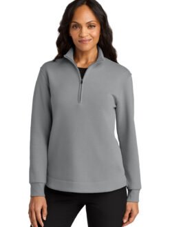 Alternative view of Port Authority ®  Women's Wearever Signature Double Pique 1/4-Zip LK210