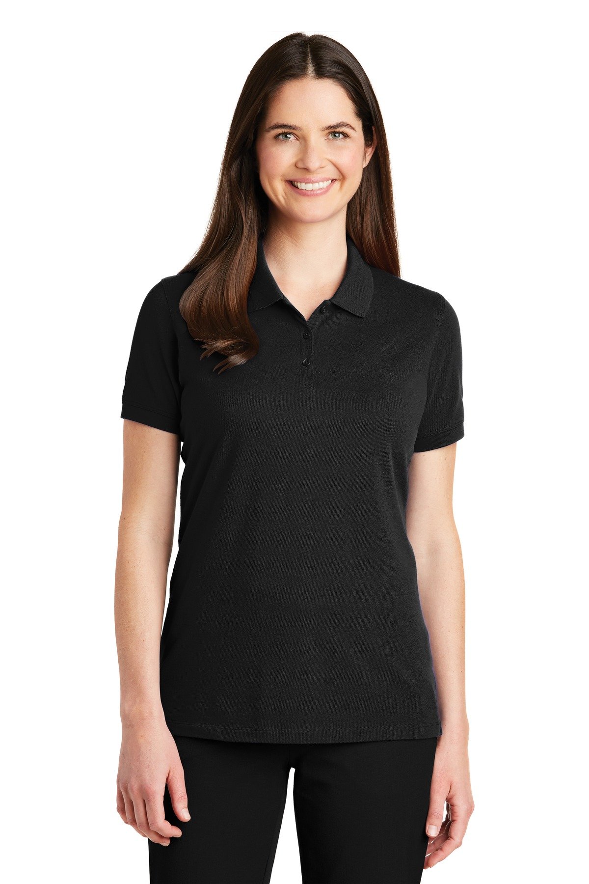 Port Authority ® Women's EZCotton ® Polo. LK8000 - Image 2