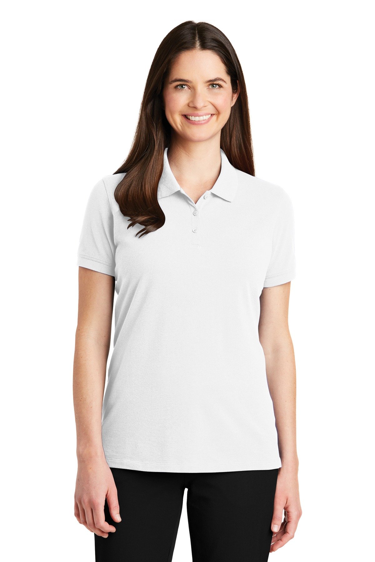Port Authority ® Women's EZCotton ® Polo. LK8000 - Image 6