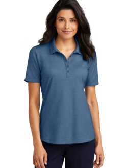 Alternative view of Port Authority ®  Women's Fine Pique Blend Polo LK830