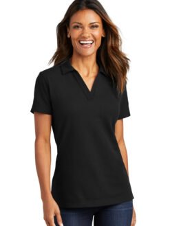 Alternative view of Port Authority ®  Women's C-FREE ®  Cotton Blend Pique Polo LK867