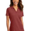 Port Authority ® Women's C-FREE ® Cotton Blend Pique Polo LK867 - Image 5
