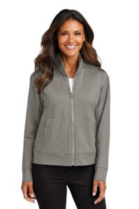 Alternative view of Port Authority ®  Women's C-FREE ®  Double Knit Full-Zip LK881