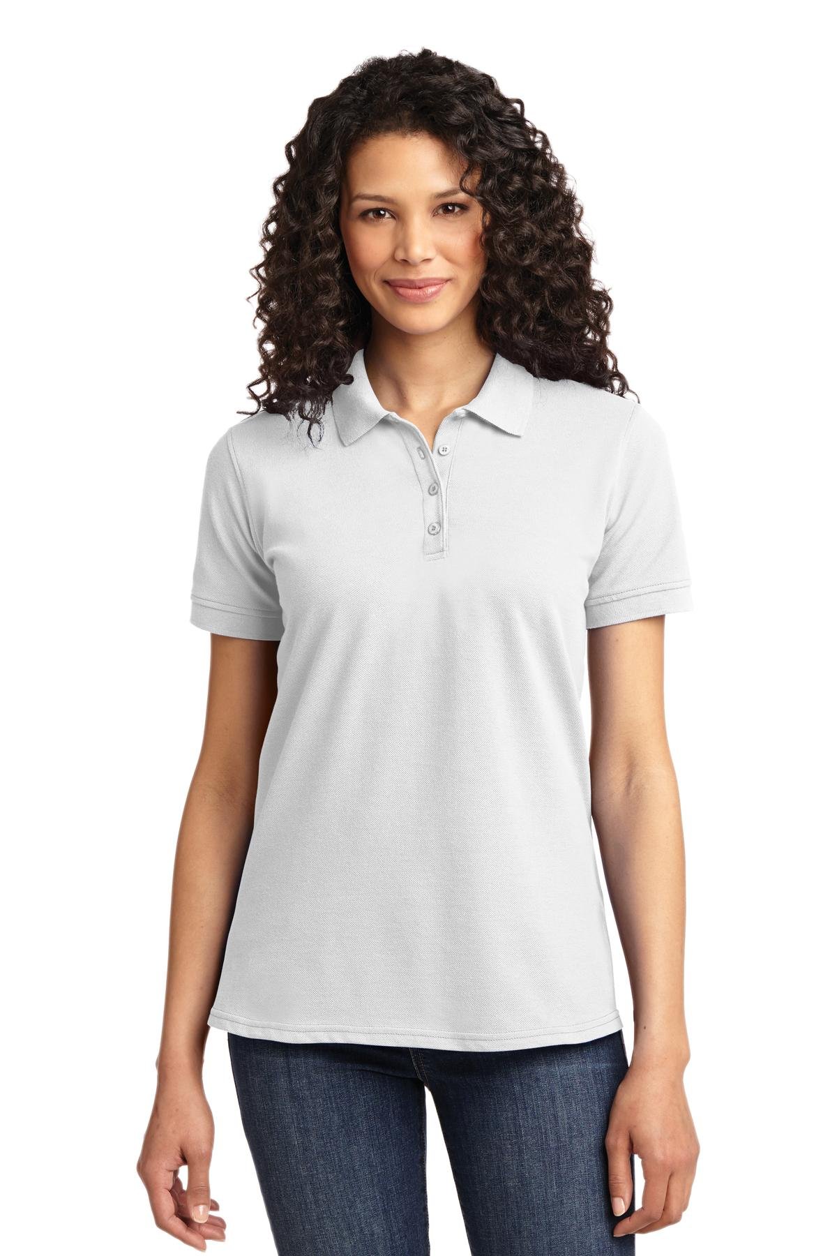 Port & Co Women's Core Blend Pique Polo. LKP155 - Image 9