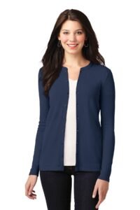 Alternative view of Port Authority ®  Women's Concept Stretch Button-Front Cardigan. LM1008