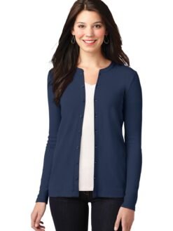 Alternative view of Port Authority ®  Women's Concept Stretch Button-Front Cardigan. LM1008