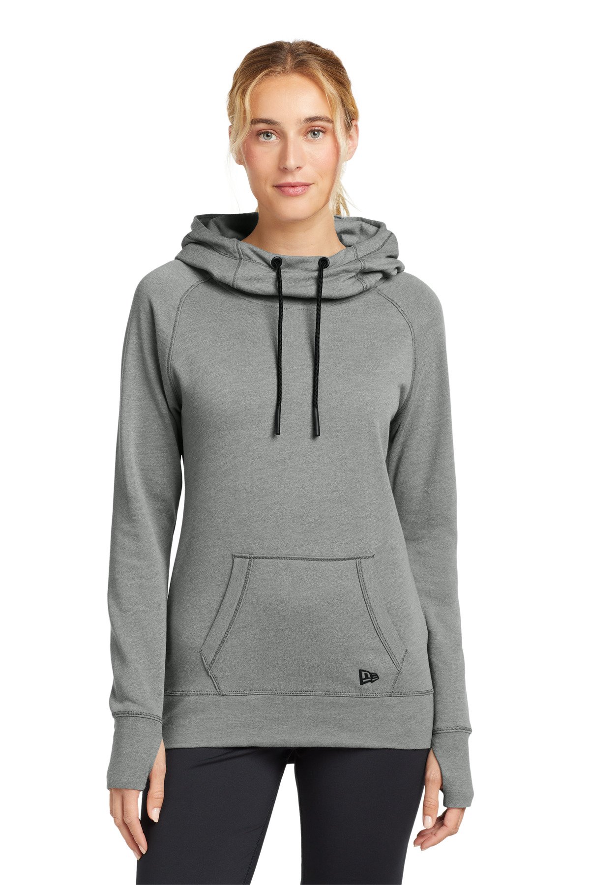 New Era ® Women's Tri-Blend Fleece Pullover Hoodie. LNEA510 - Image 4