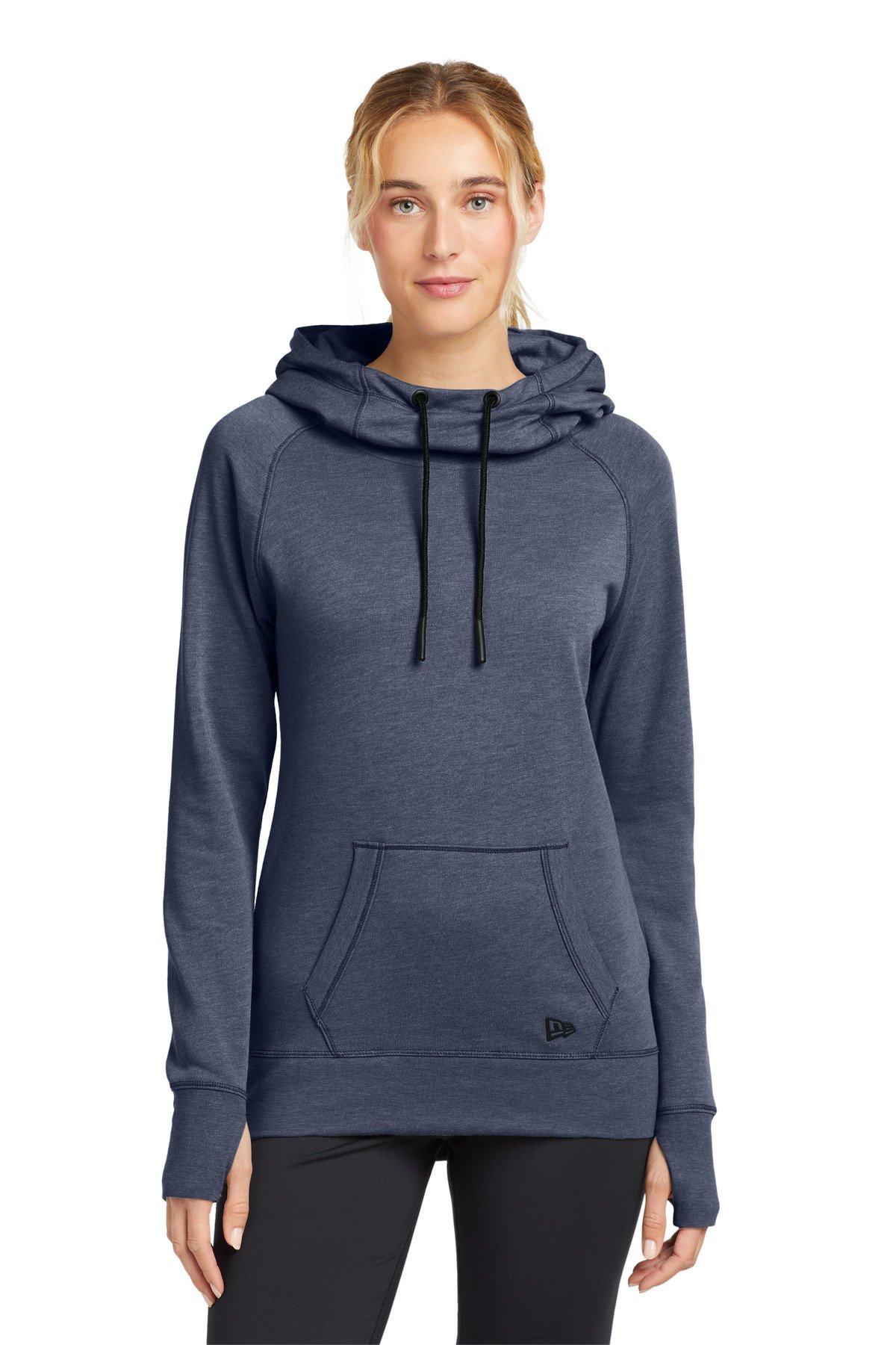 New Era ® Women's Tri-Blend Fleece Pullover Hoodie. LNEA510 - Image 2