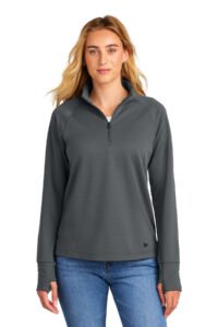 Alternative view of New Era ®  Women's Stand Out 1/4-Zip LNEA515