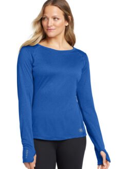 Alternative view of OGIO ®  Women's Long Sleeve Pulse Crew. LOE321