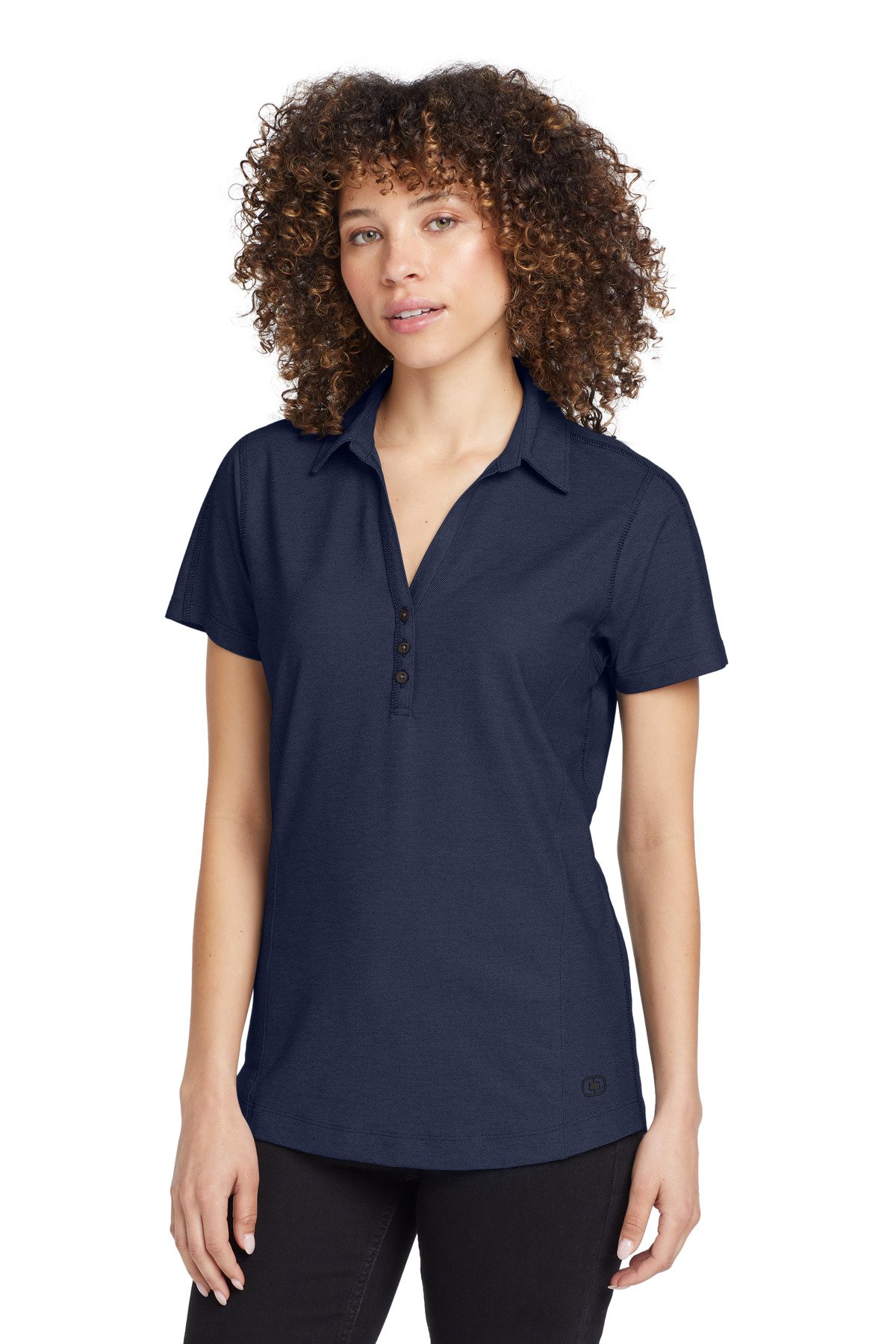 OGIO ® Women's Onyx Polo. LOG126 - Image 3