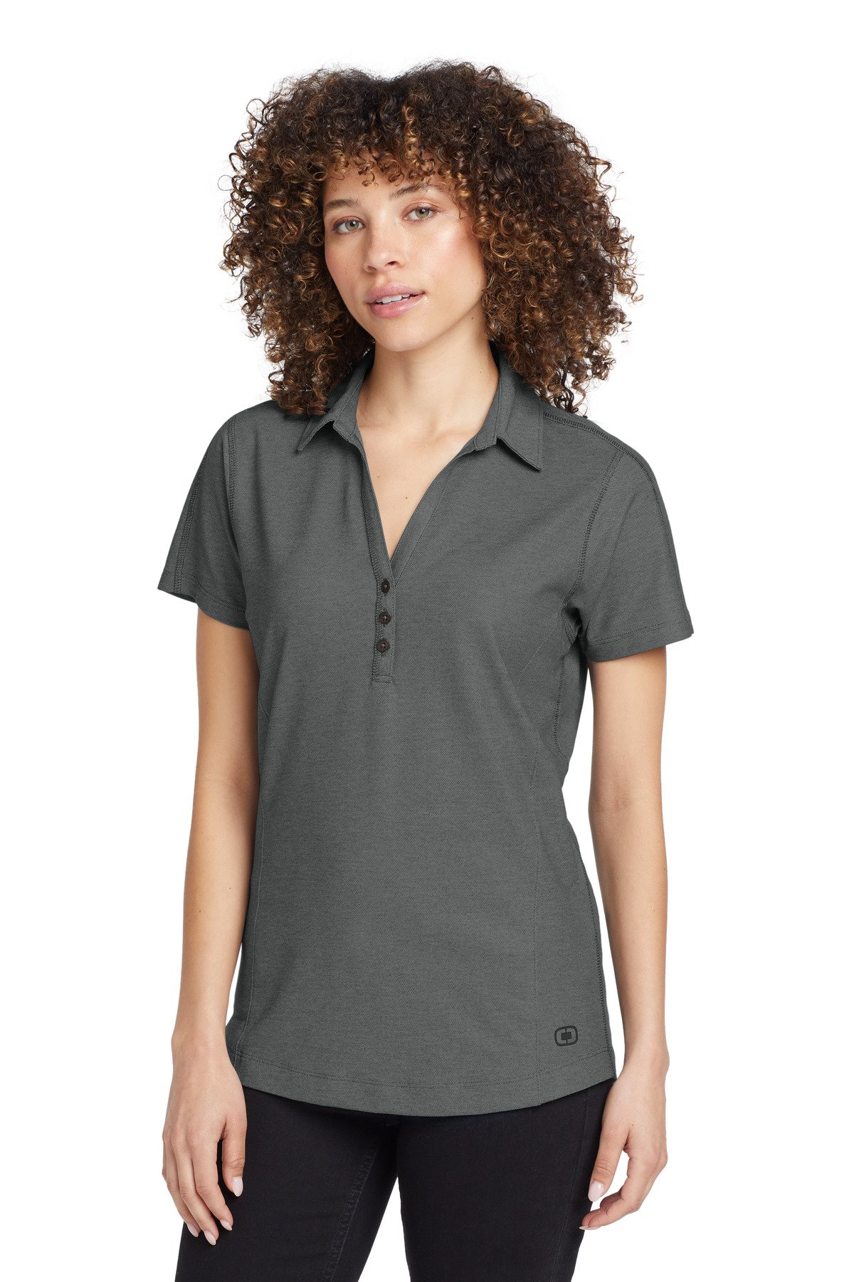 OGIO ® Women's Onyx Polo. LOG126 - Image 4