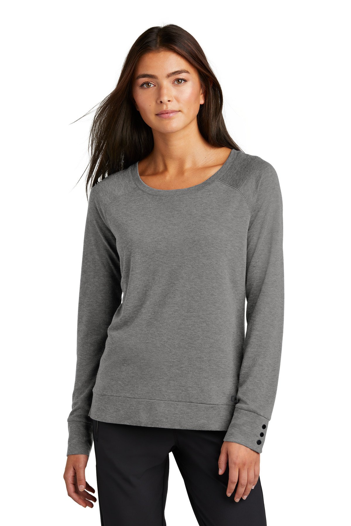 OGIO ® Women's Command Long Sleeve Scoop Neck LOG150 - Image 3