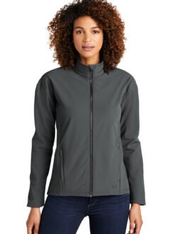 Alternative view of OGIO ®  Women's Commuter Full-Zip Soft Shell LOG755