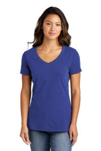 Port & Co   Women's Beach Wash ®  Garment-Dyed V-Neck Tee LPC099V