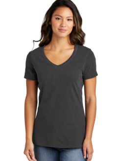 Alternative view of Port & Co   Women's Beach Wash ®  Garment-Dyed V-Neck Tee LPC099V