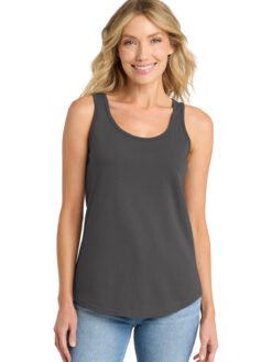 Alternative view of Port & Co ™  Women's Core Cotton Tank Top.  LPC54TT