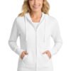 Port & Co   Women's Core Fleece Full-Zip Hooded Sweatshirt. LPC78ZH - Image 6