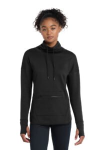 Alternative view of Sport-Tek Women's Triumph Cowl Neck Pullover LST280
