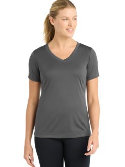 Alternative view of Sport-Tek ®  Women's PosiCharge ®  Competitor V-Neck Tee. LST353