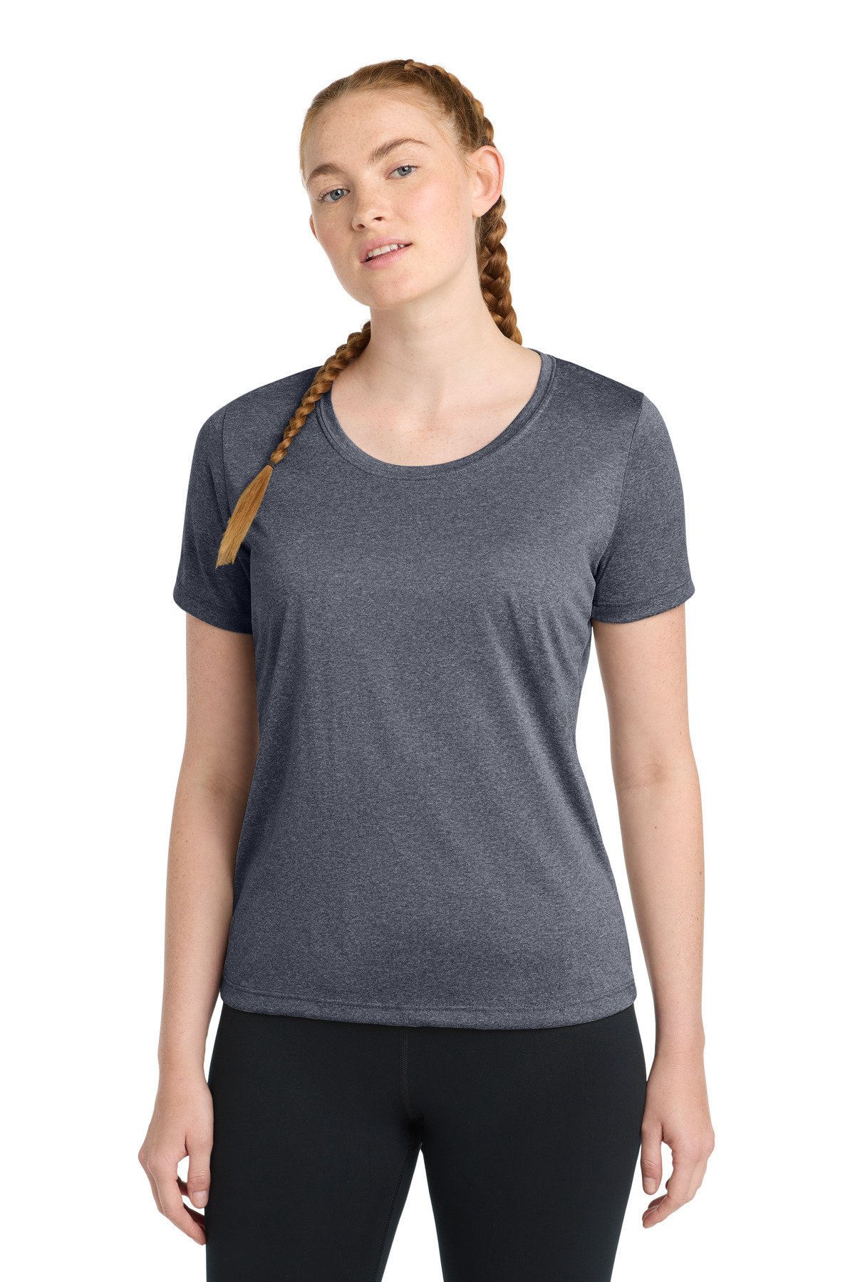 Sport-Tek ® Women's Heather Contender Scoop Neck Tee. LST360 - Image 5