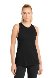 Sport-Tek Women's PosiCharge Tri-Blend Wicking Tank. LST402