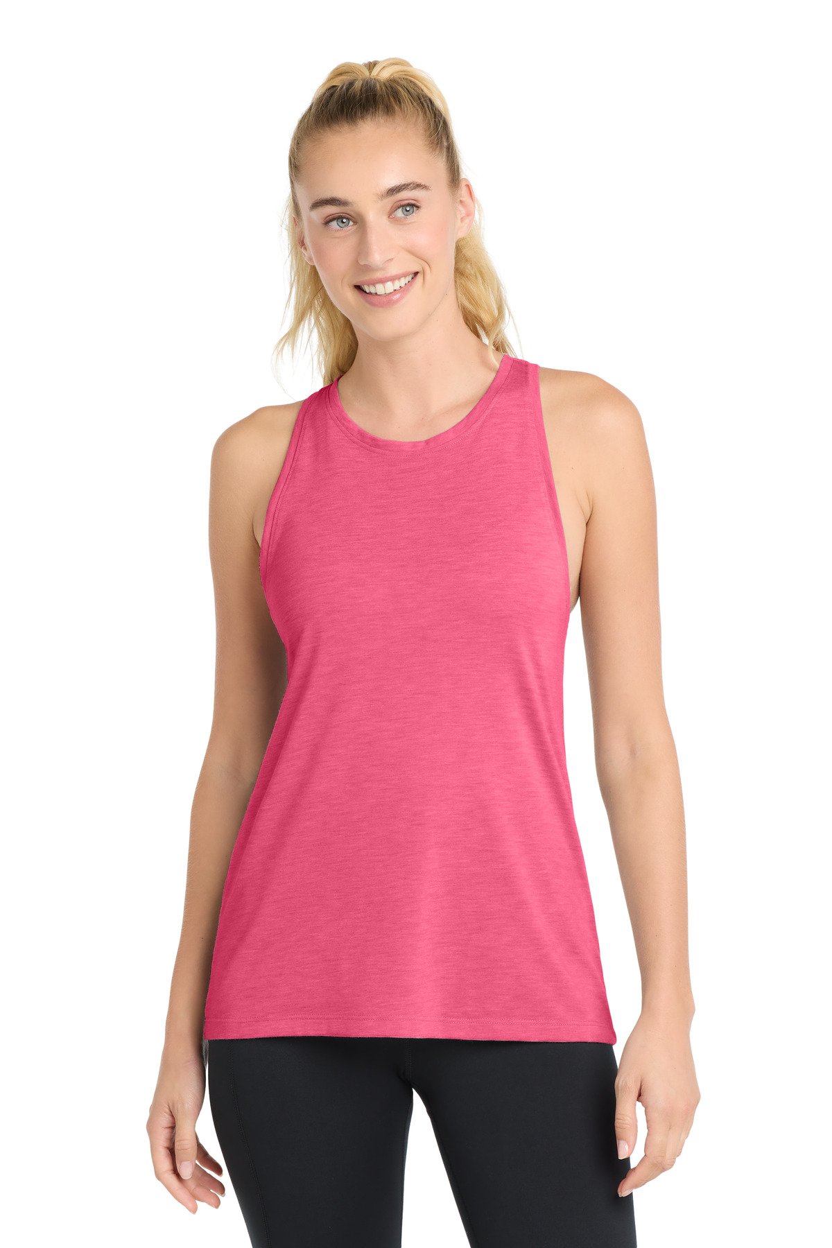 Sport-Tek ® Women's PosiCharge ® Tri-Blend Wicking Tank. LST402 - Image 4