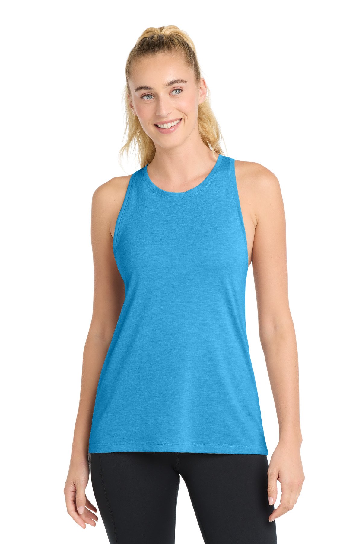 Sport-Tek ® Women's PosiCharge ® Tri-Blend Wicking Tank. LST402 - Image 5