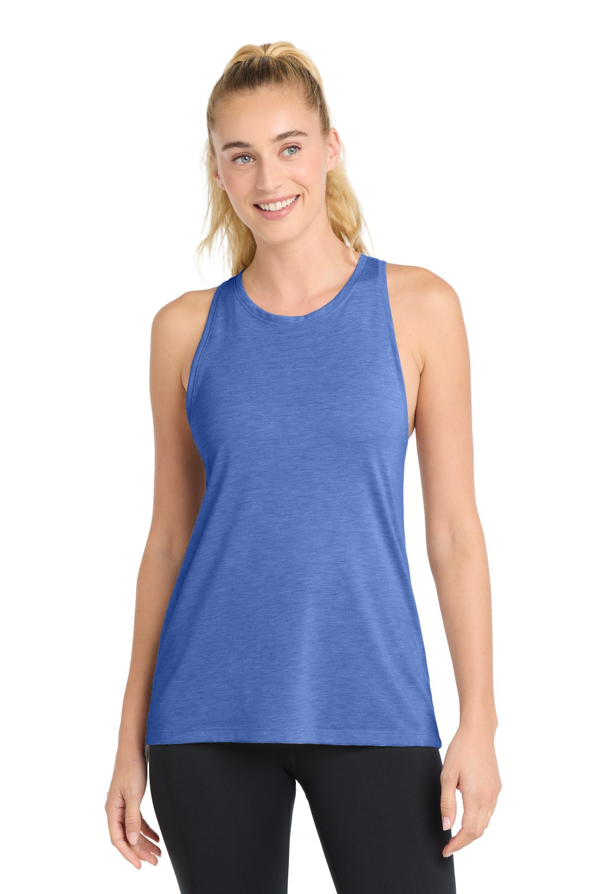 Sport-Tek ® Women's PosiCharge ® Tri-Blend Wicking Tank. LST402 - Image 6