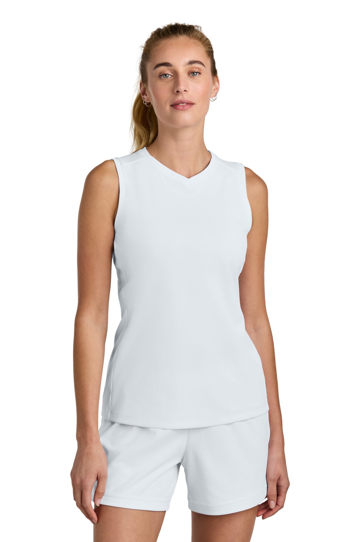 Sport-Tek Women's Club Sleeveless V-Neck LST441 - Image 7
