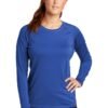 Sport-Tek Women's Long Sleeve Rashguard Tee. LST470LS - Image 3
