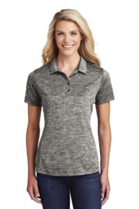 Sport-Tek Women's PosiCharge Electric Heather Polo. LST590