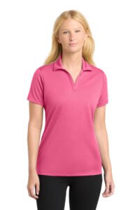Alternative view of Sport-Tek Women's PosiCharge RacerMesh Polo. LST640