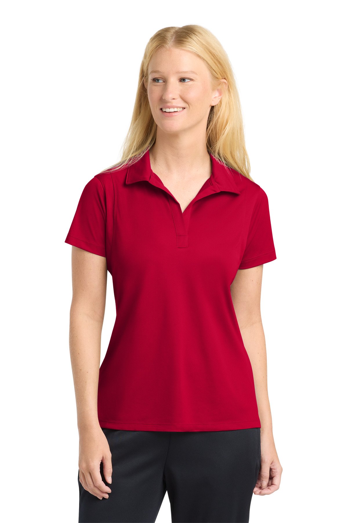 Sport-Tek Women's Micropique Sport-Wick Polo. LST650 - Image 19