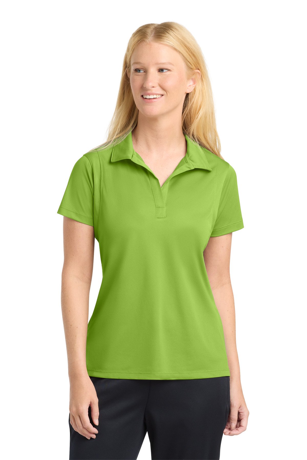 Sport-Tek Women's Micropique Sport-Wick Polo. LST650 - Image 18