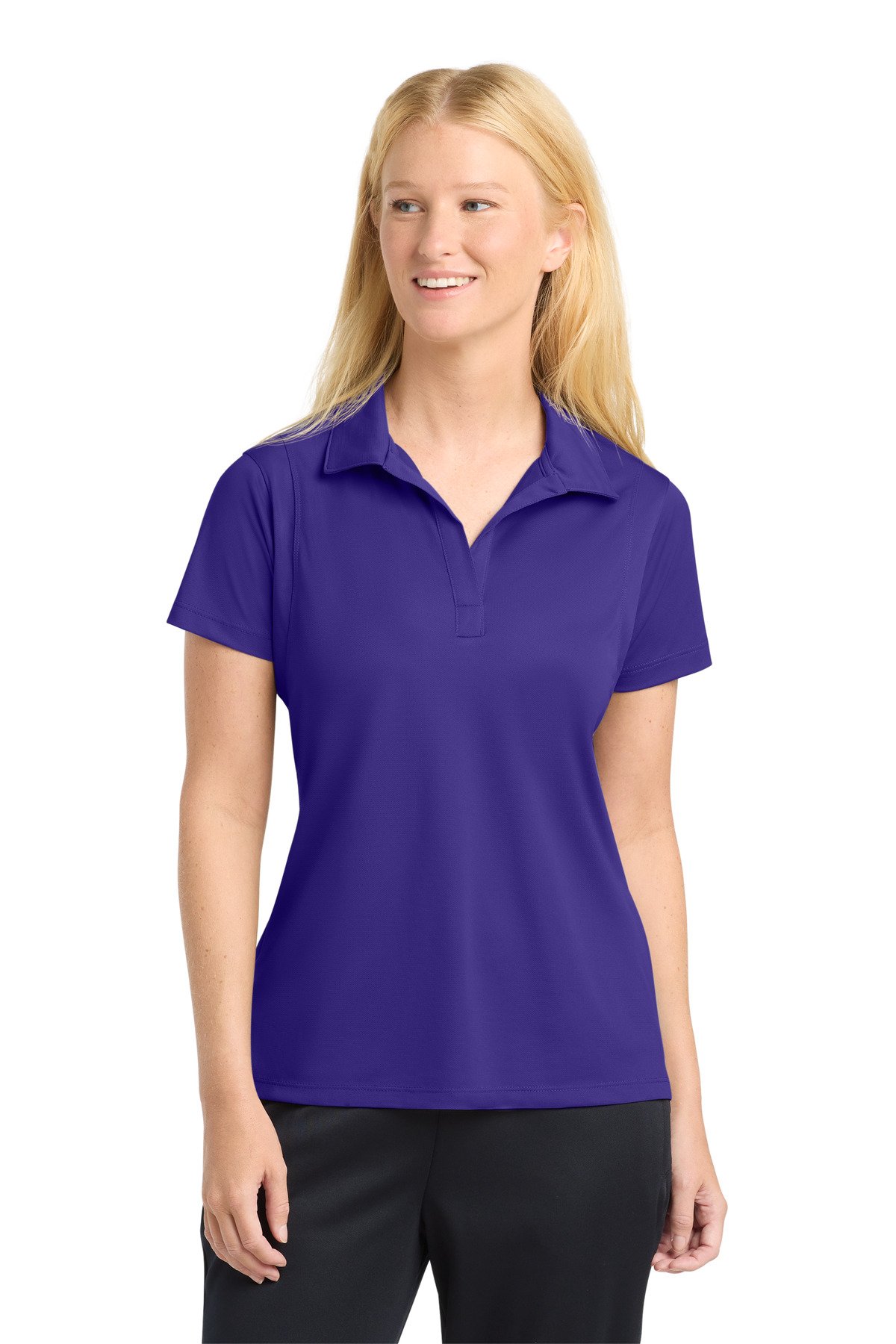 Sport-Tek Women's Micropique Sport-Wick Polo. LST650 - Image 13