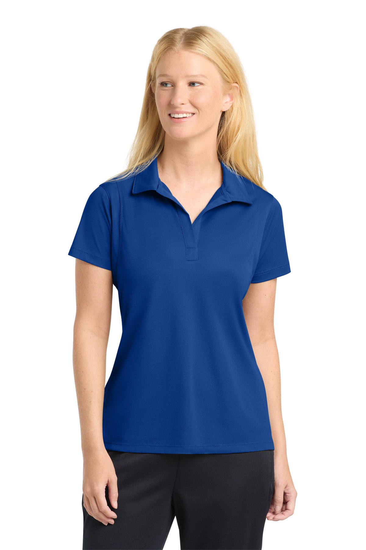 Sport-Tek Women's Micropique Sport-Wick Polo. LST650 - Image 10