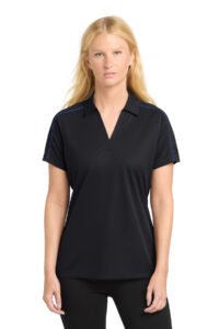 Alternative view of Sport-Tek ®  Women's Micropique Sport-Wick ®  Piped Polo. LST653