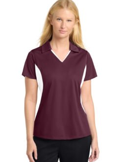 Alternative view of Sport-Tek ®  Women's Side Blocked Micropique Sport-Wick ®  Polo. LST655