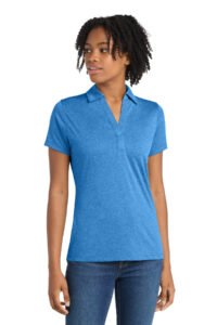 Sport-Tek Women's Heather Contender Polo. LST660