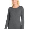 Sport-Tek Women's Exchange 1.5 Long Sleeve Crew LST710 - Image 2
