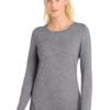 Sport-Tek Women's Exchange 1.5 Long Sleeve Crew LST710 - Image 3