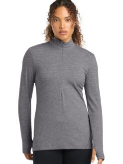 Alternative view of Sport-Tek ®  Women's Exchange 1.5 Long Sleeve 1/2-Zip LST711