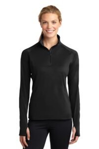 Sport-Tek Women's Sport-Wick Stretch 1/4-Zip Pullover. LST850
