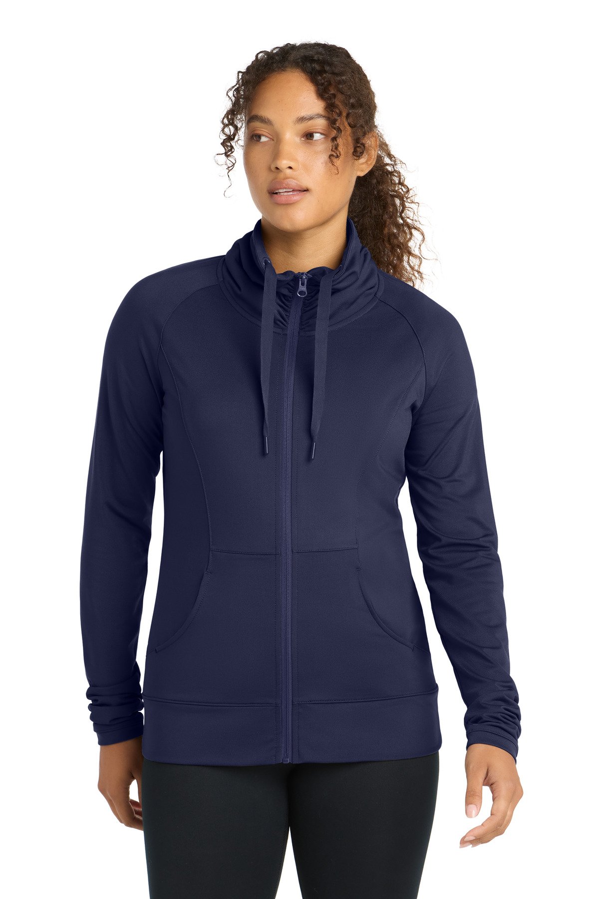 Sport-Tek ® Women's Sport-Wick ® Stretch Full-Zip Jacket. LST852 - Image 5