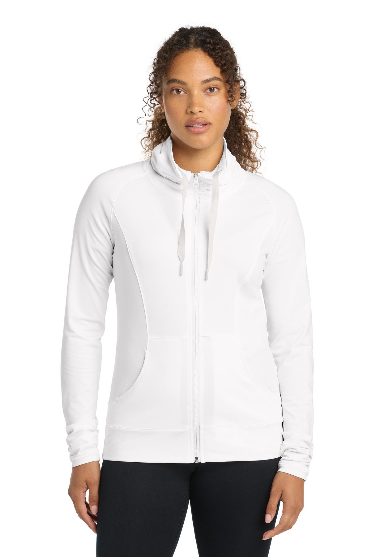 Sport-Tek ® Women's Sport-Wick ® Stretch Full-Zip Jacket. LST852 - Image 4
