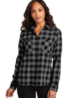 Port Authority ® Women's Plaid Flannel Shirt LW669