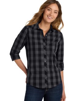 Port Authority ® Women's Everyday Plaid Shirt. LW670
