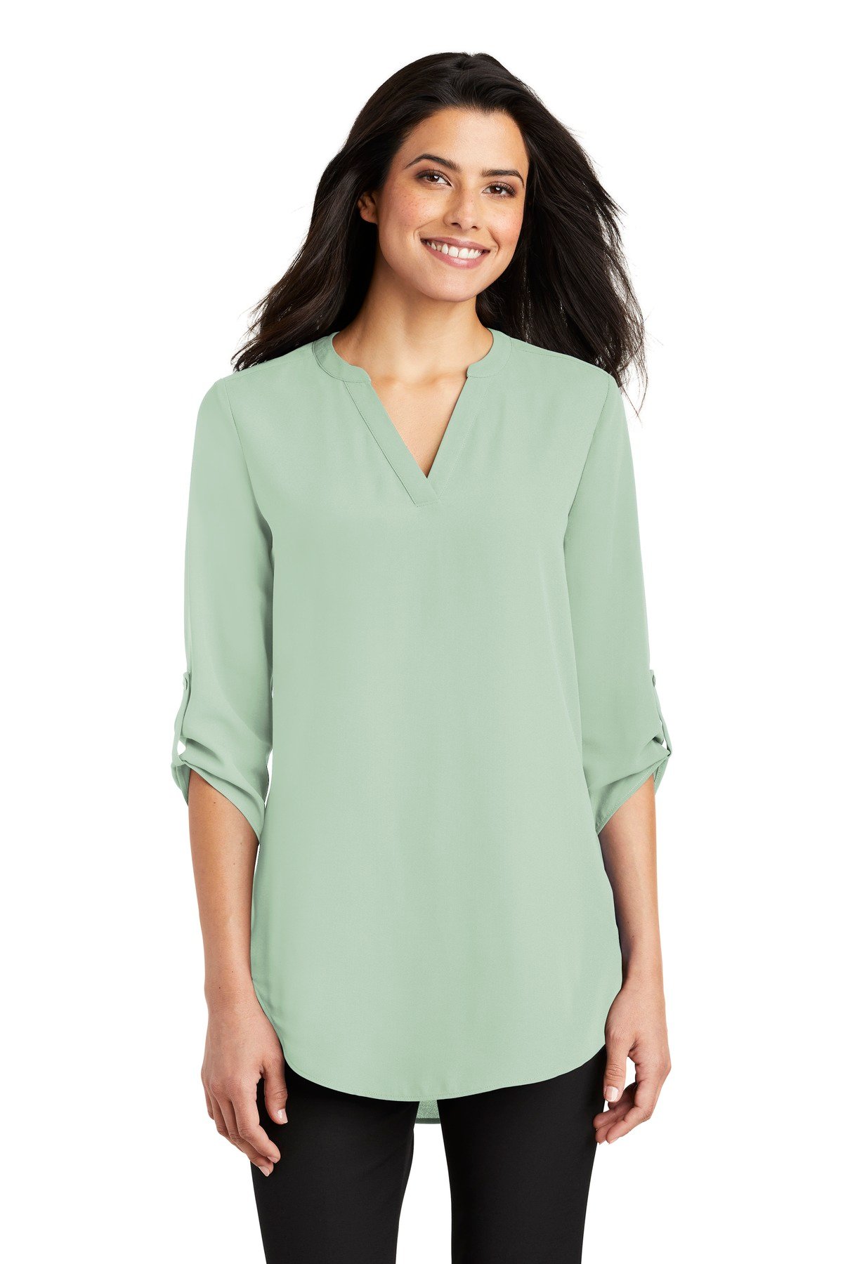 Port Authority ® Women's 3/4-Sleeve Tunic Blouse. LW701 - Image 6